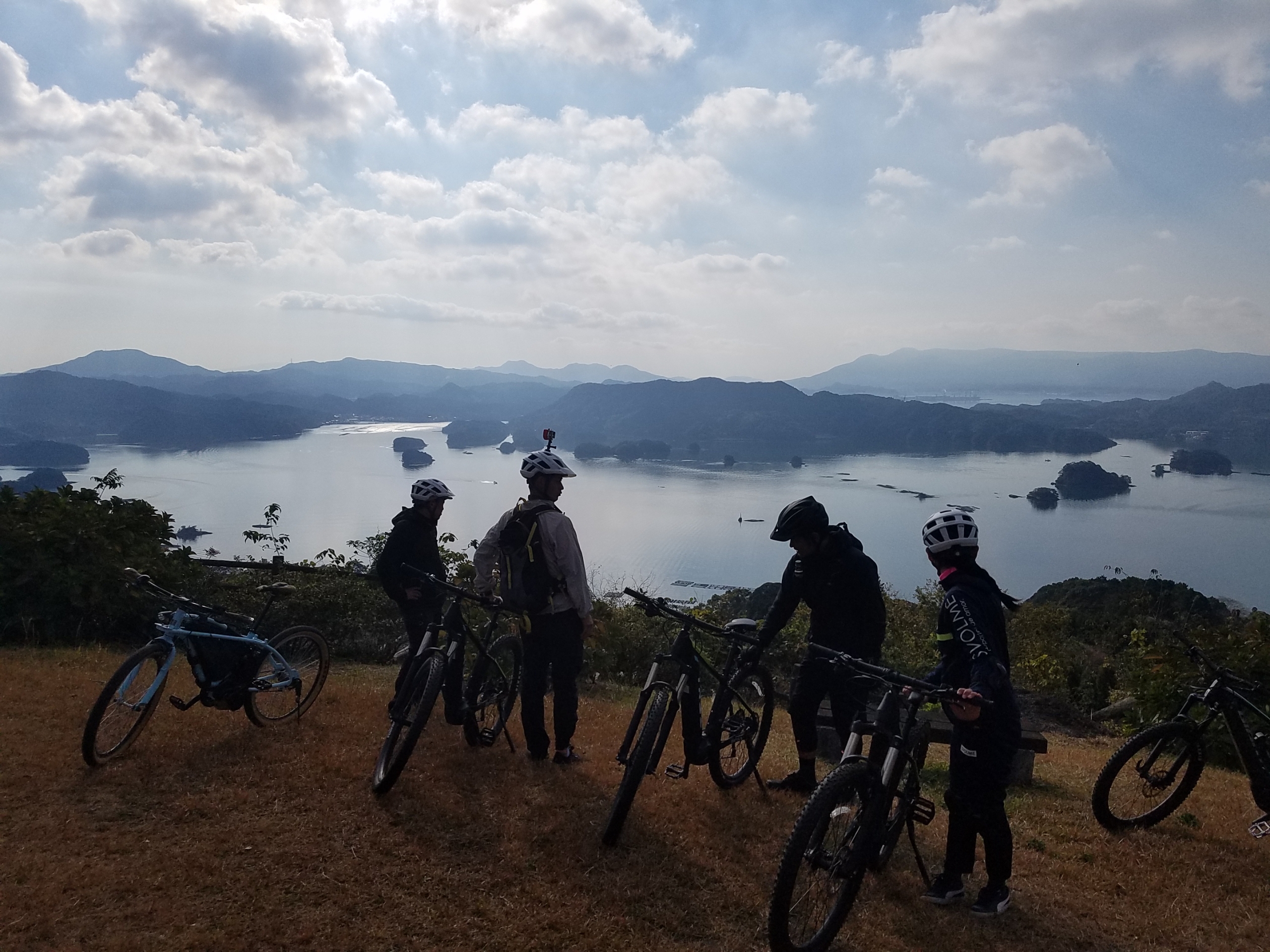 いろは島を一望